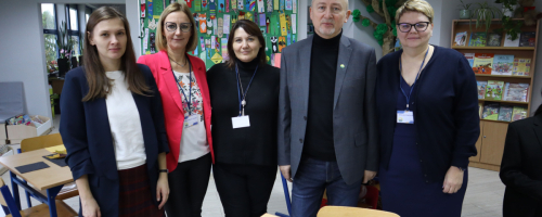Spotkanie dyrektorów i wicedyrektorów w Szkole Podstawowej w Sierakowie (w ramach projektu "Dziecko z pasją")
